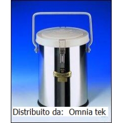 DEWAR SILVER Contenitore acc. secondo DIN 12492 KGW-ISOHERM lt 2